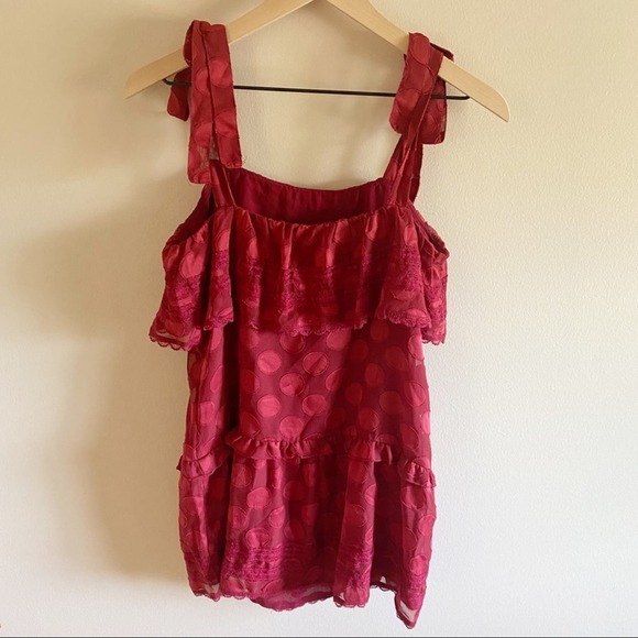 COPY - Revolve Tularosa red polka dot dress Size Small - Picture 3 of 8